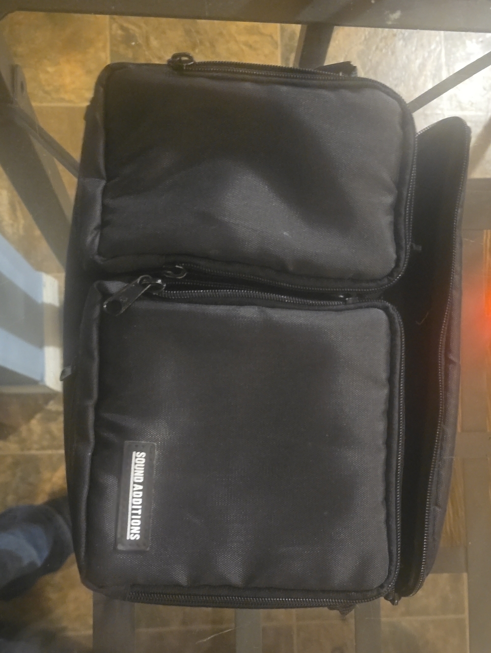 sound additions vintage audio media storage bag